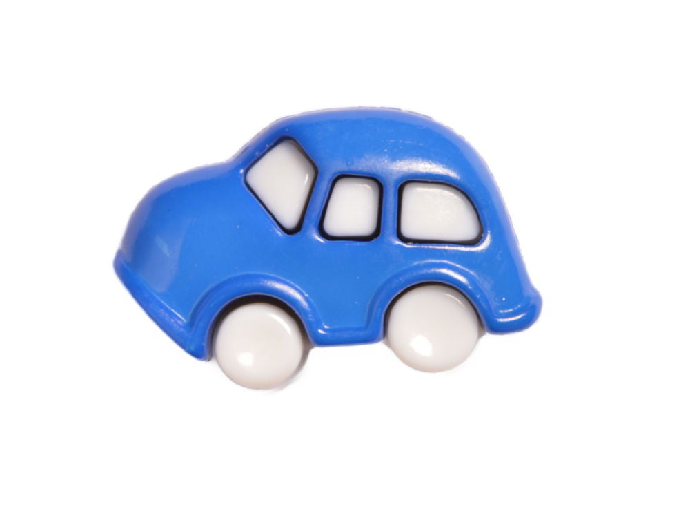 CN24-24 - BUTTONS - TOY CAR COL 24 BLUE 28L