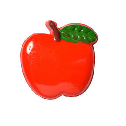 CN25-30L - BUTTONS - APPLE (HAND PAINTED) 32L