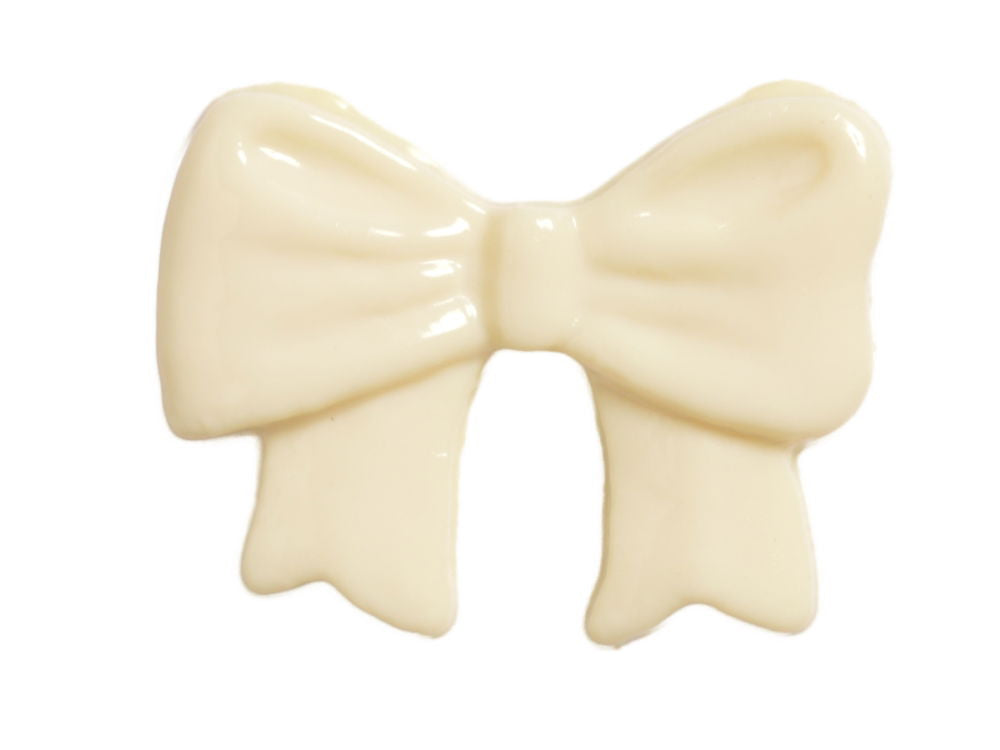 CN27-8 - BUTTONS- BOW COL 8  CREAM 28L