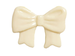 CN27-8 - BUTTONS- BOW COL 8  CREAM 28L