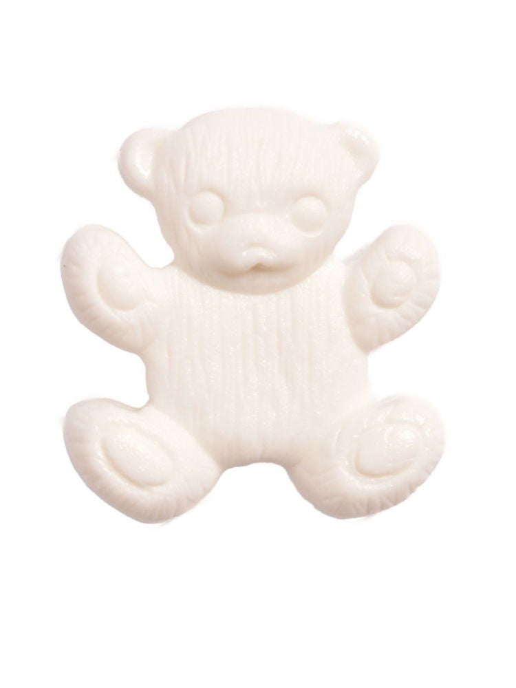 CN28-1 - BUTTONS- LITTLE BEAR COL 1 WHITE 26L