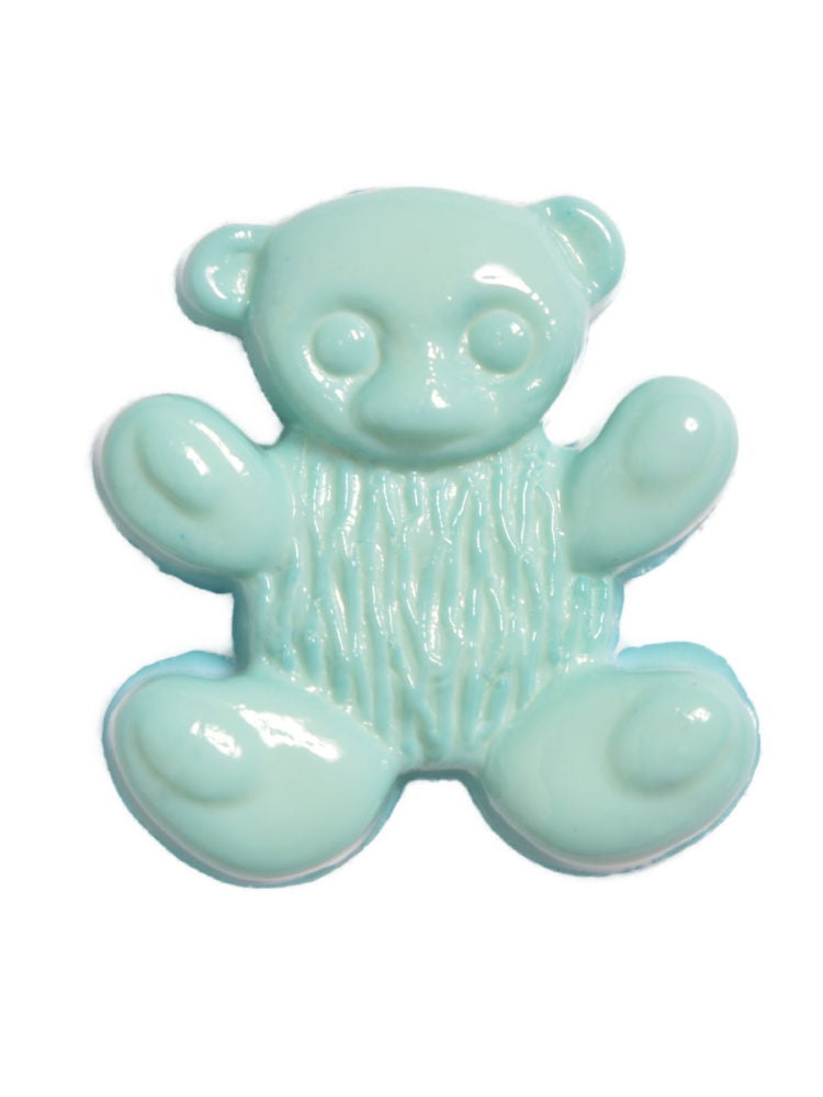 CN28-33 - BUTTONS- LITTLE BEAR COL 33 AQUA 26L