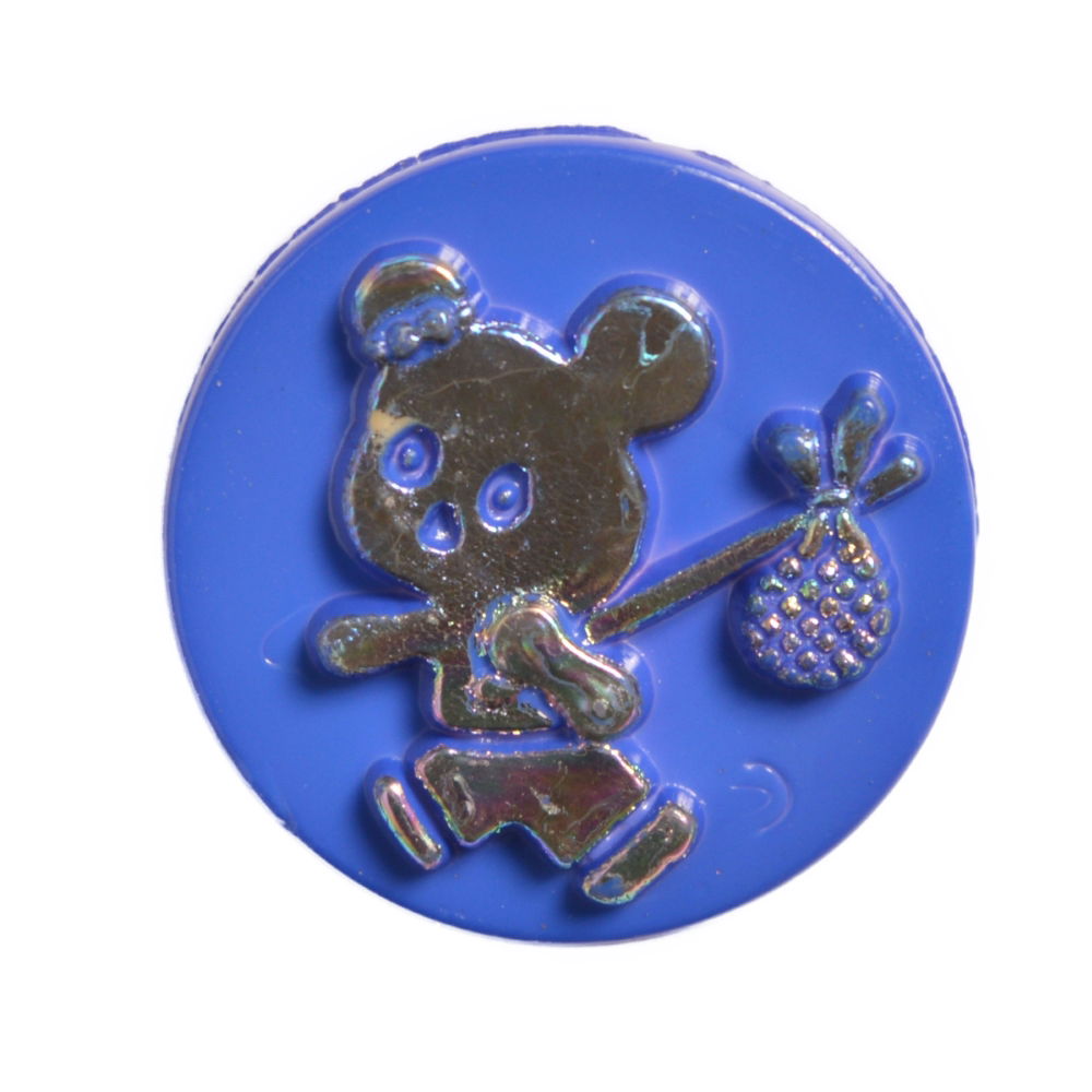 CN29-24 - BUTTONS- PANDA & BAG COL  24 DK.BLUE  22L