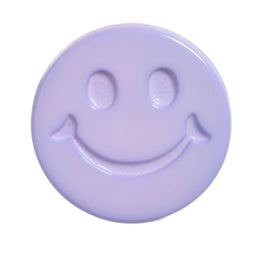 CN32-24L-15 - BUTTONS-SMILEY FACE COL 15 LILAC 24L