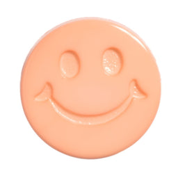 CN32-24L-49 - BUTTONS-SMILEY FACE COL 49 PEACH 24L