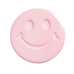 CN32-24L-5 - BUTTONS-SMILEY FACE COL 5 PINK 24L