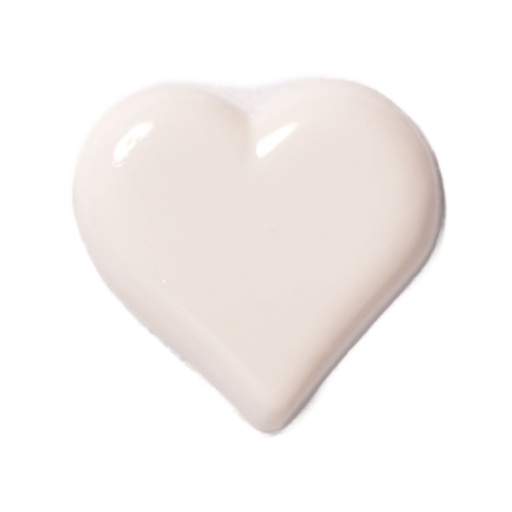 CN33-1 - BUTTONS- HEART SHANK COL 1 WHITE 24L