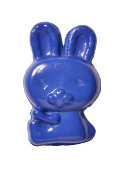 CN34-24 - BUTTONS- BUNNY BIG EARS COL 24 DK.BLUE 28L