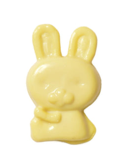CN34-3 - BUTTONS- BUNNY BIG EARS COL 3 YELLOW 28L