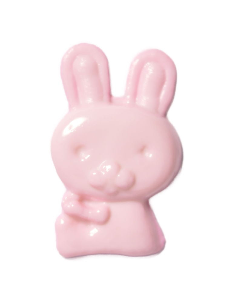 CN34-5 - BUTTONS- BUNNY BIG EARS COL 5 PINK 28L