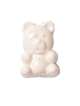 CN35-1 - BUTTONS-SITTING BEAR COL 1 WHITE 22L