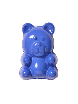 CN35-24 - BUTTONS-SITTING BEAR COL 24 DK.BLUE 22L