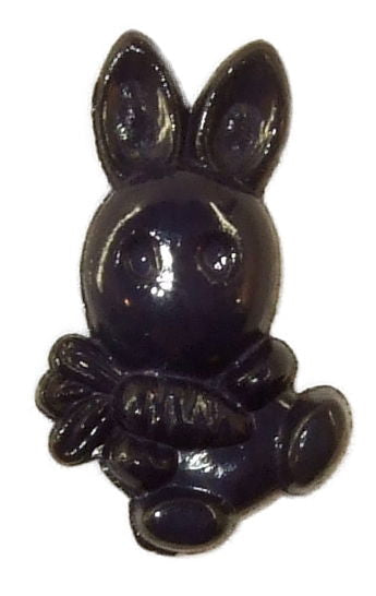 CN35-25 - BUTTONS-SITTING BEAR COL 25 NAVY BLUE 22L