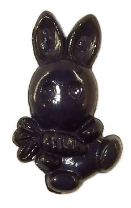 CN35-25 - BUTTONS-SITTING BEAR COL 25 NAVY BLUE 22L