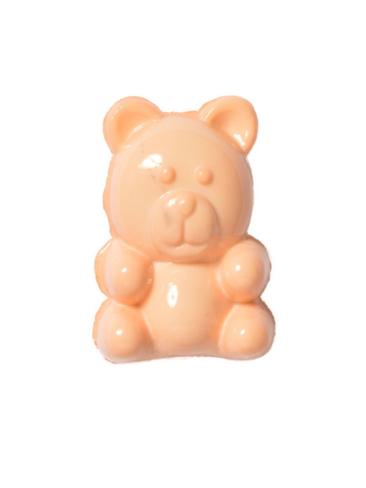 CN35-49 - BUTTONS-SITTING BEAR COL 49 PEACH 22L