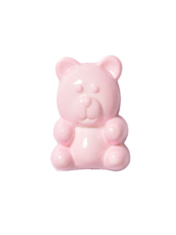 CN35-5 - BUTTONS-SITTING BEAR COL 5 PINK 22L