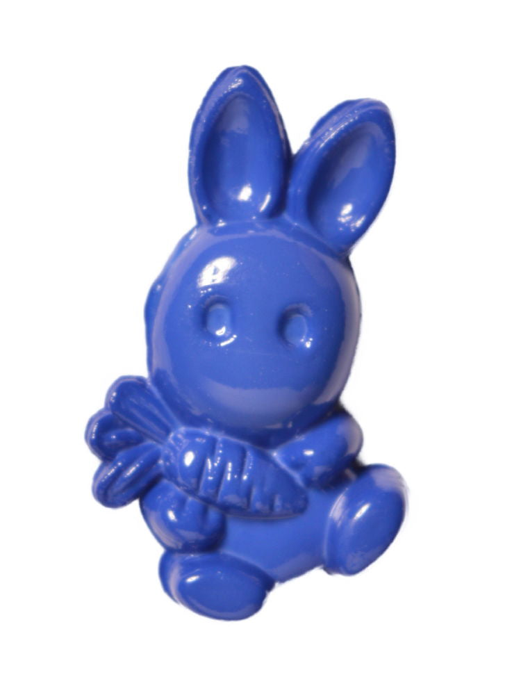 CN36-24 - BUTTONS-BUNNY & CARROT COL 24 DK.BLUE 28L