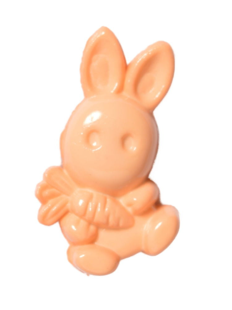 CN36-49 - BUTTONS-BUNNY & CARROT COL 49 PEACH 28L