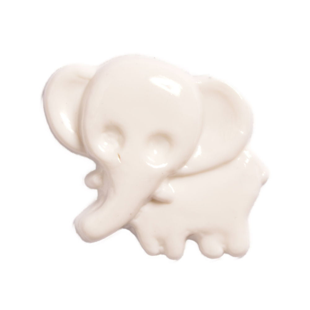 CN38-1 - BUTTONS- JUMBO COL 1 WHITE 28L