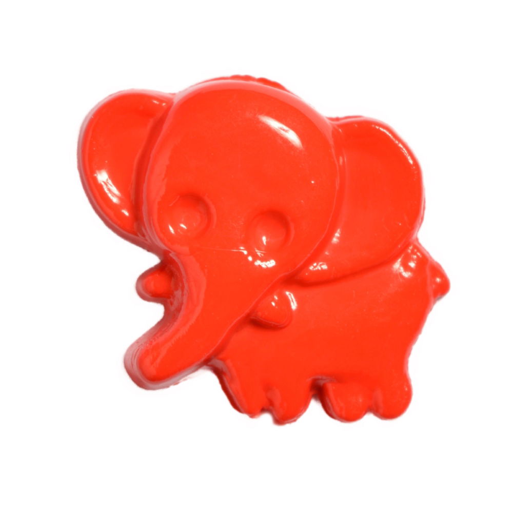 CN38-30 - BUTTONS- JUMBO COL 30  RED 28L