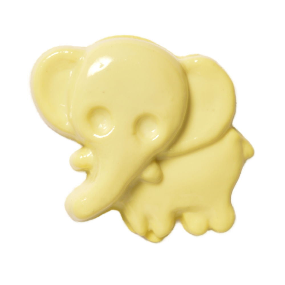 CN38-3 - BUTTONS- JUMBO COL 3 YELLOW 28L