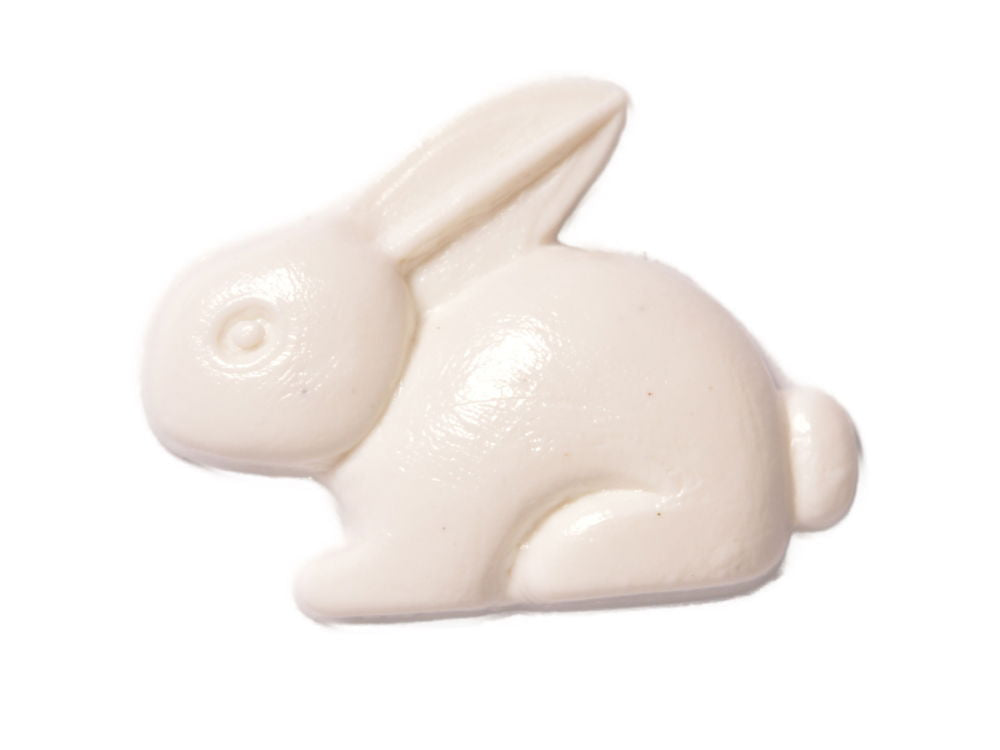 CN4-1 - BUTTONS - BUNNY COL 1 WHITE 28L