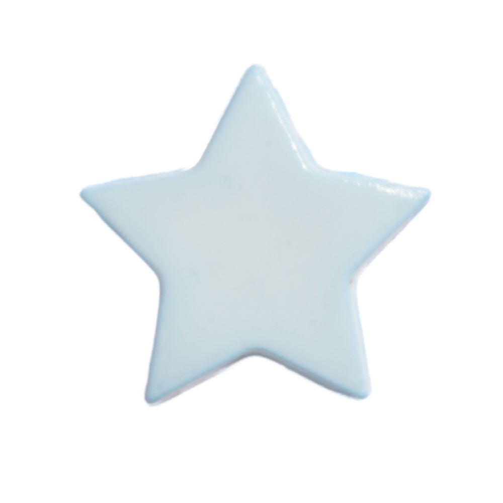 CN41-22 - BUTTONS- STAR COL 22 LT.BLUE 22L