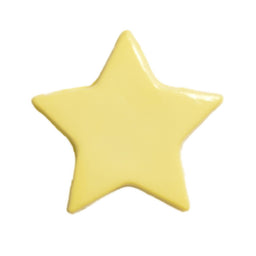 CN41-3 - BUTTONS- STAR COL 3 YELLOW 22L