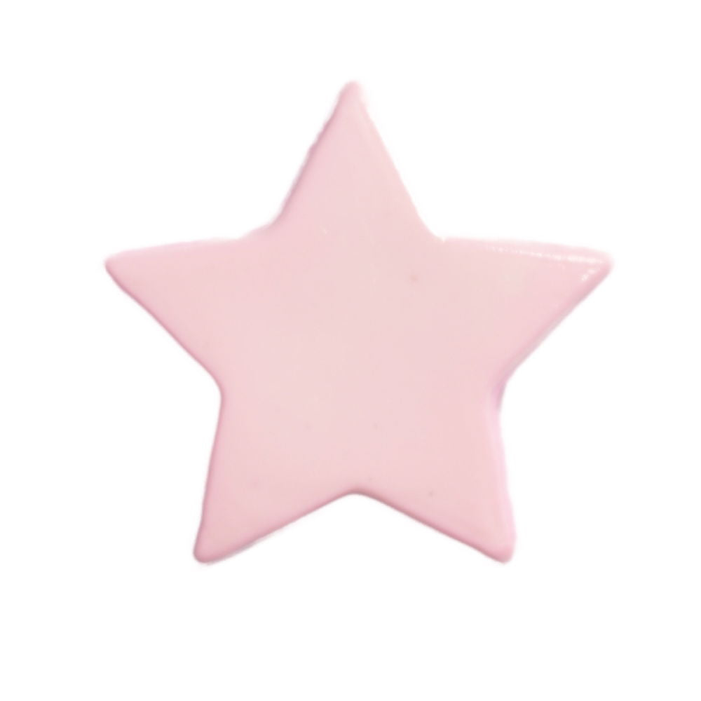 CN41-5 - BUTTONS- STAR COL 5 PINK 22L