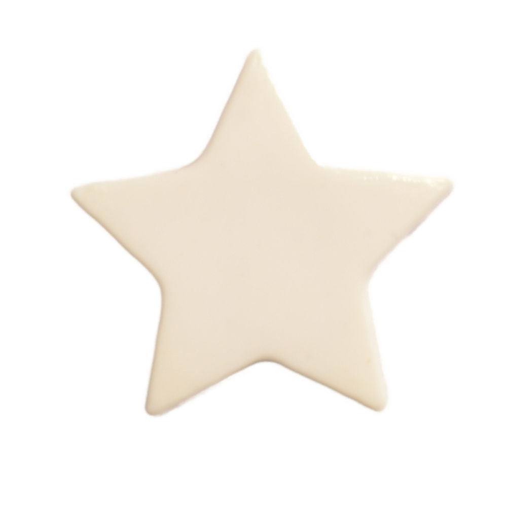 CN41-8 - BUTTONS- STAR COL 8  CREAM 22L