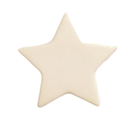 CN41-8 - BUTTONS- STAR COL 8  CREAM 22L