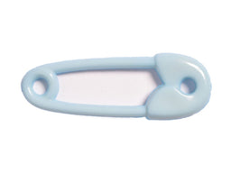 CN42-22 - BUTTONS - NAPPY PIN COL 22  LIGHT BLUE 60L