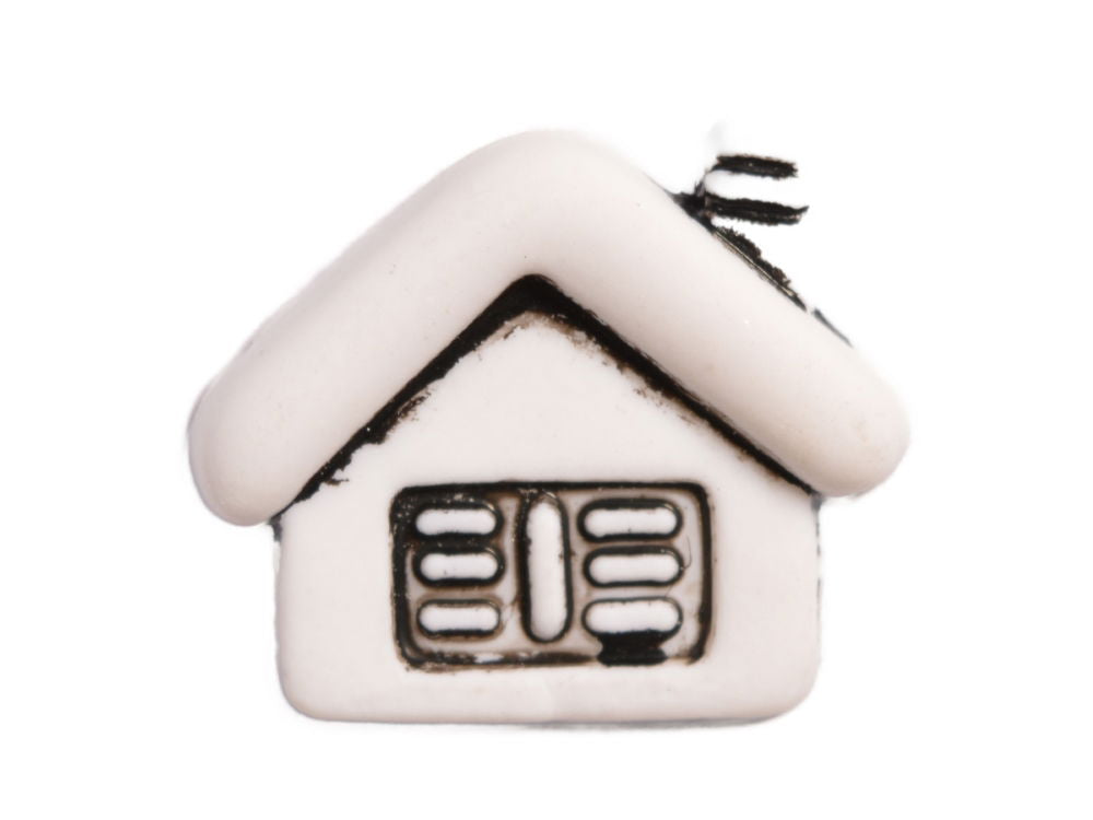 CN44-1 - BUTTONS- CHALET (ETCHED) 1 WHITE 26L