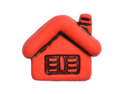 CN44-30 - BUTTONS- CHALET (ETCHED) 30  RED 26L