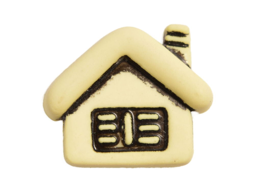 CN44-3 - BUTTONS- CHALET (ETCHED) 3 YELLOW 26L