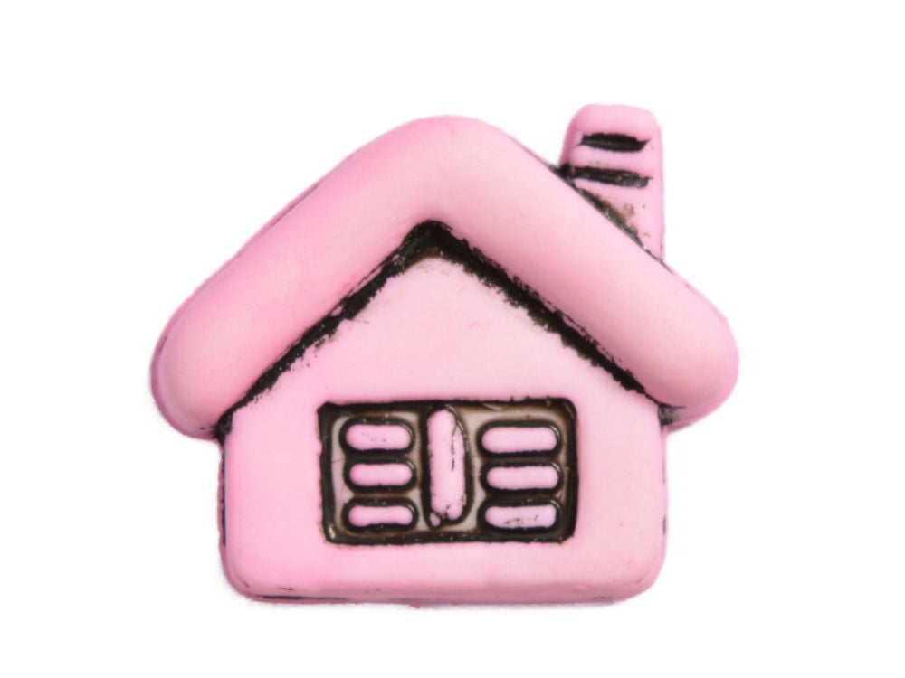 CN44-5 - BUTTONS- CHALET (ETCHED) 5 PINK 26L