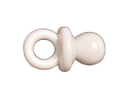 CN45-1 - BUTTONS - BABIES DUMMY COL 1 WHITE 34L