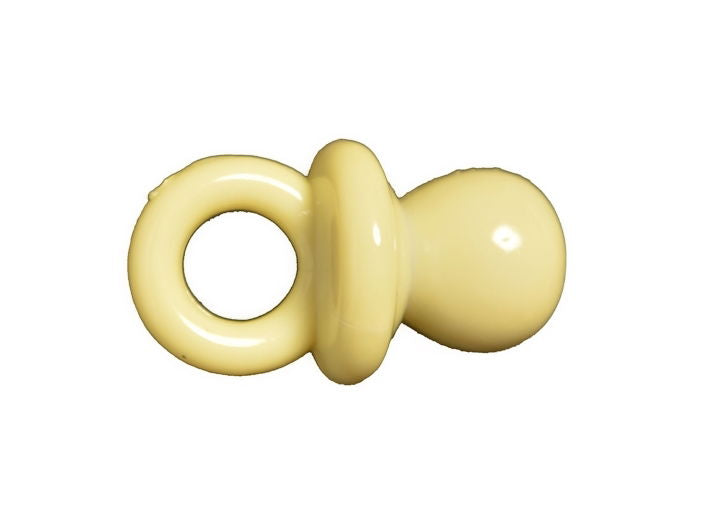 CN45-3 - BUTTONS - BABIES DUMMY COL 3 YELLOW 34L