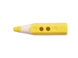 CN46-3 - BUTTONS - PENCIL COL 3 YELLOW 42L