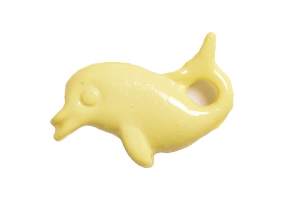 CN47-3 - BUTTONS- DOLPHIN  COL 3 YELLOW 26L