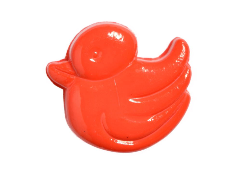 CN50-30 - BUTTONS- LITTLE DUCK COL 30 RED 22L