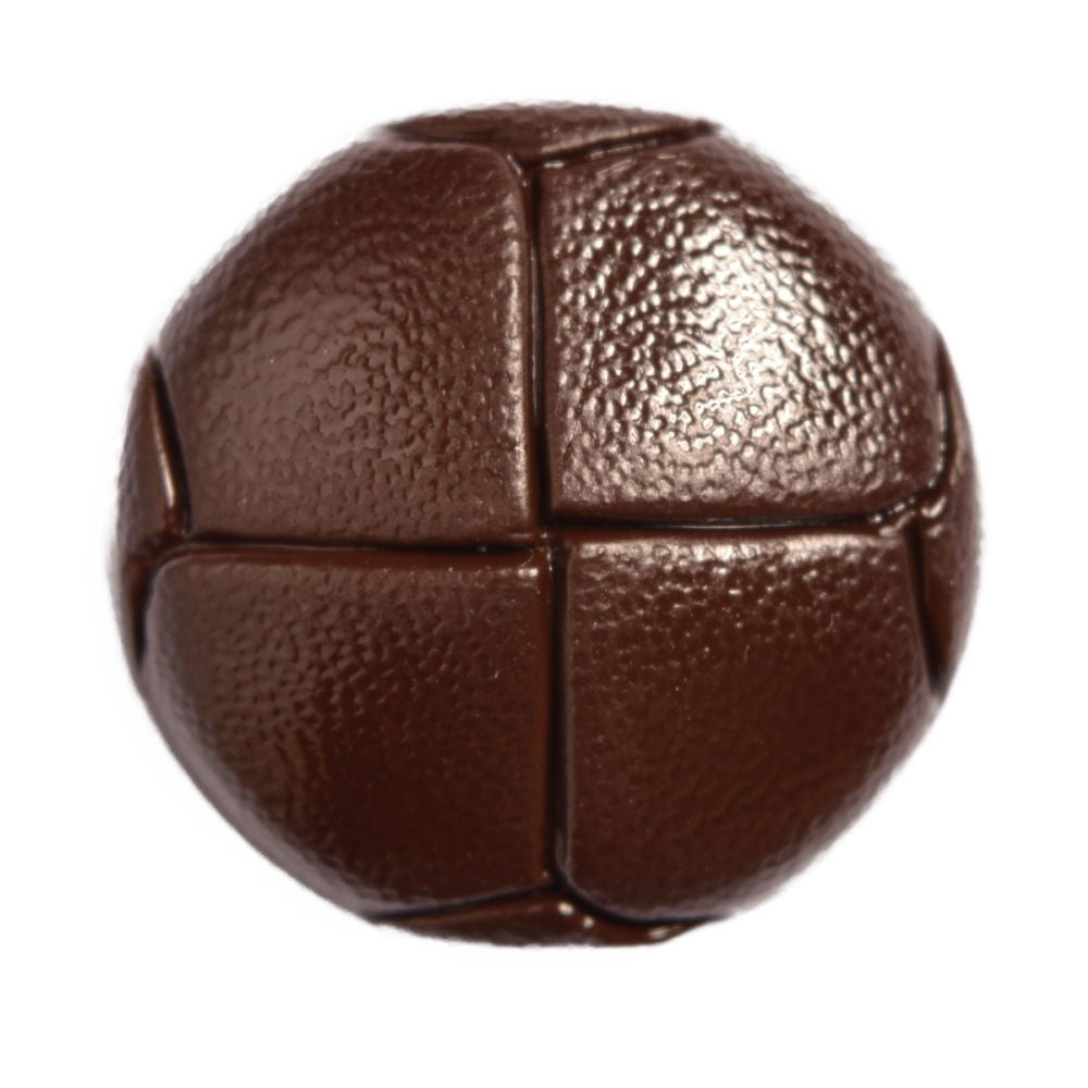 CN500-28-48 - LEATHER LOOK SHANK SIZE 28 COL 48 DK BROWN