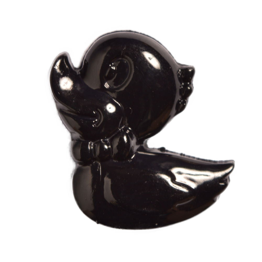 CN63-10 - BUTTONS- BIG DUCK COL 10 BLACK 28L