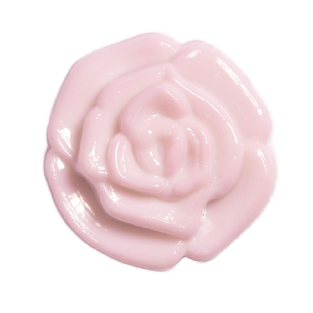 CN72-5 - BUTTONS- SMALL ROSEBUD SHANK COL 5 PINK 20L