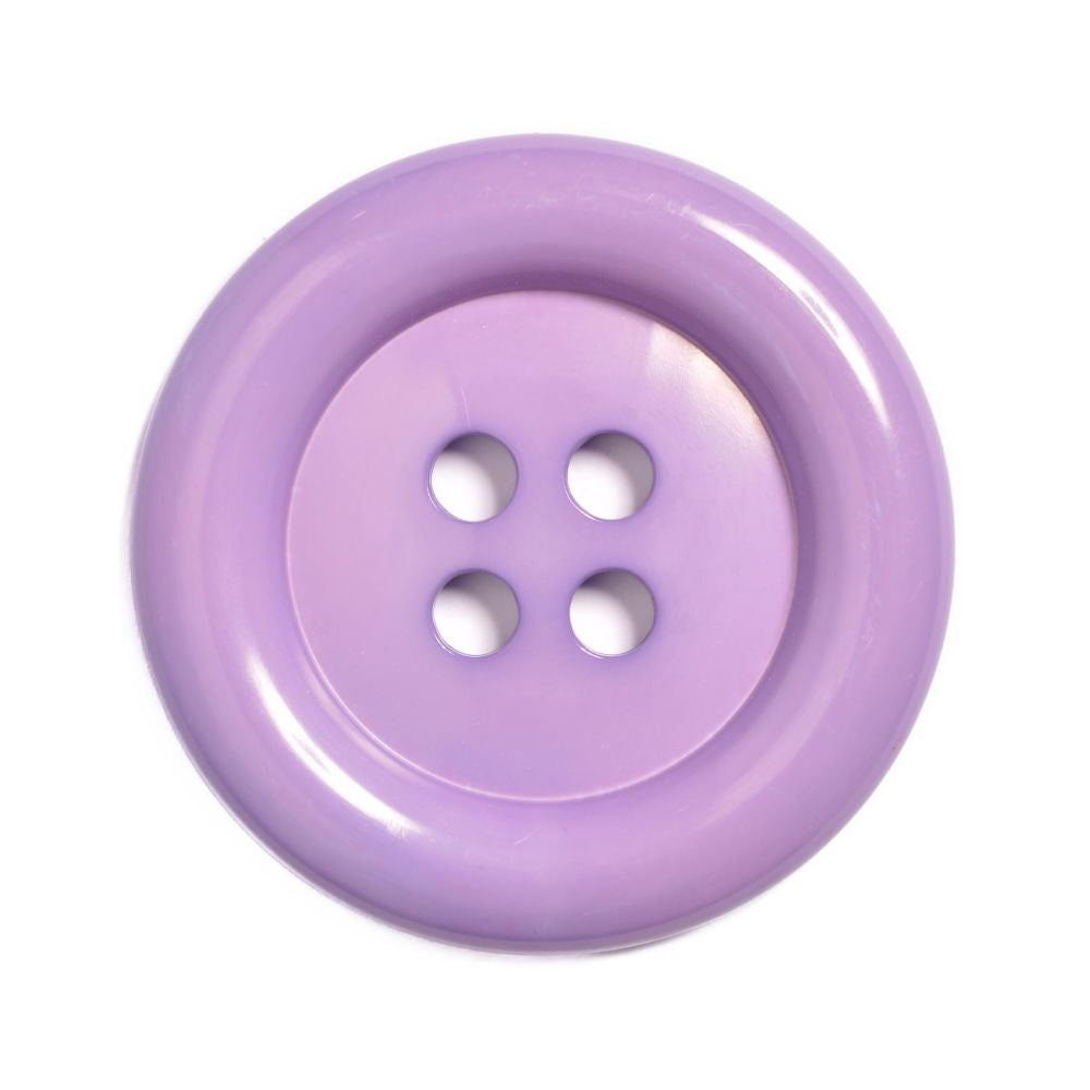 CN75-100-15 - CLOWN BUTTON 4 HOLE SIZE 100 COL 15 LILAC (10PCS)