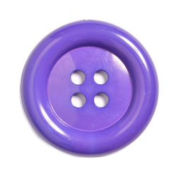 CN75-100-39 - CLOWN BUTTON 4 HOLE SIZE 100 COL 39 PURPLE (10PCS)