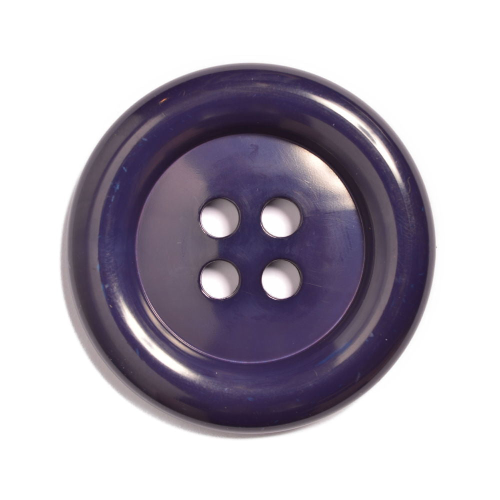 CN75-60-25 - CLOWN BUTTON 4 HOLE SIZE 60 COL 25 NAVY BLUE (10PCS)