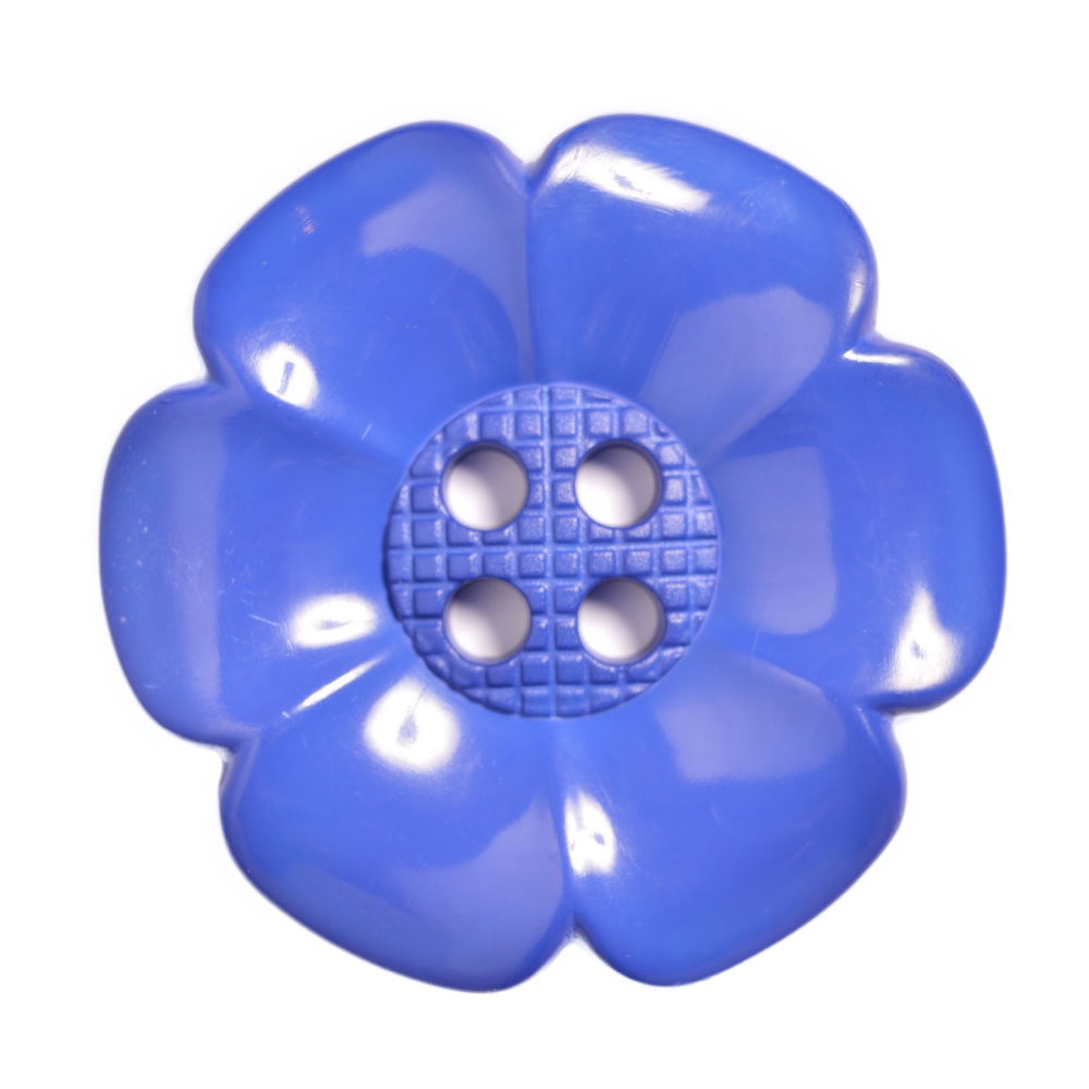 CN77-100-24 - LARGE DAISY 4 HOLE SIZE 100 COL 24 ROYAL BLUE (10PCS)