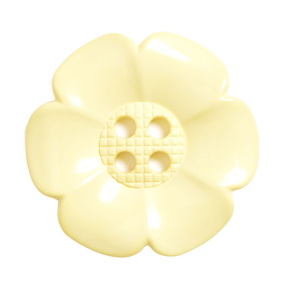 CN77-100-3 - LARGE DAISY 4 HOLE SIZE 100 COL 3 YELLOW (10PCS)