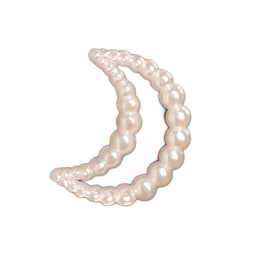 CN93-14-8 - MOON SHAPE SIZE14MM COL 8 CREAM